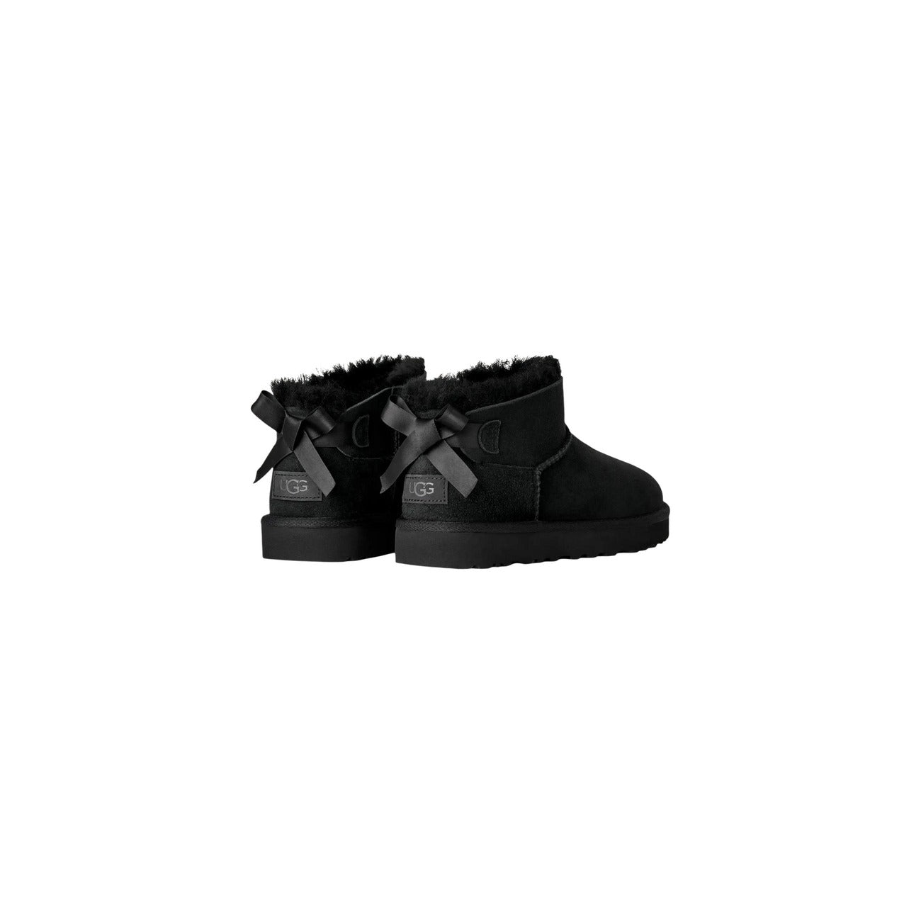 UGG Women's ULTRA MINI BAILEY BOW Boots – Black