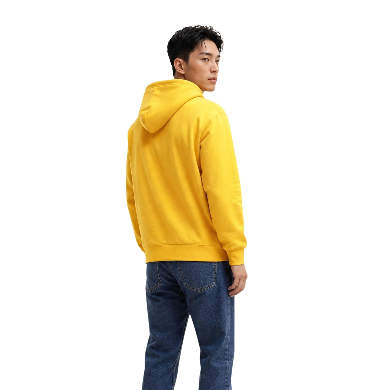Men's Yellow Tommy Hilfiger Jeans Hoodie