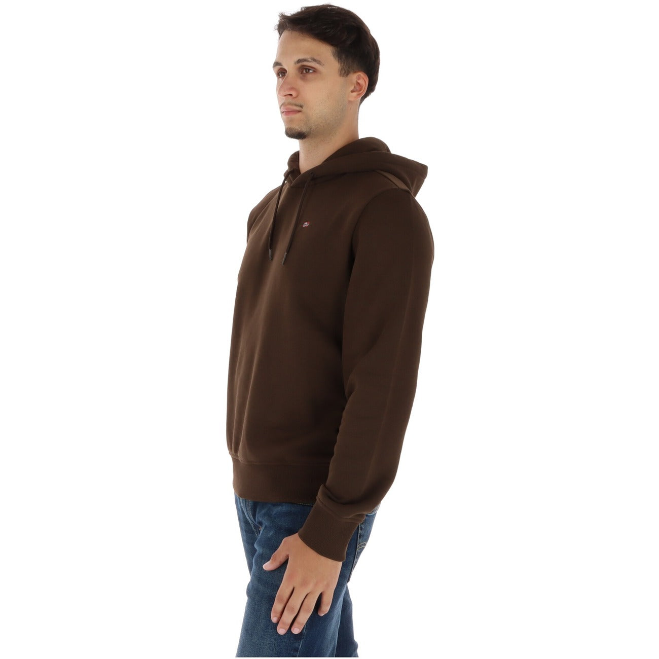 Sweat à Capuche Napapijri Homme – Marron