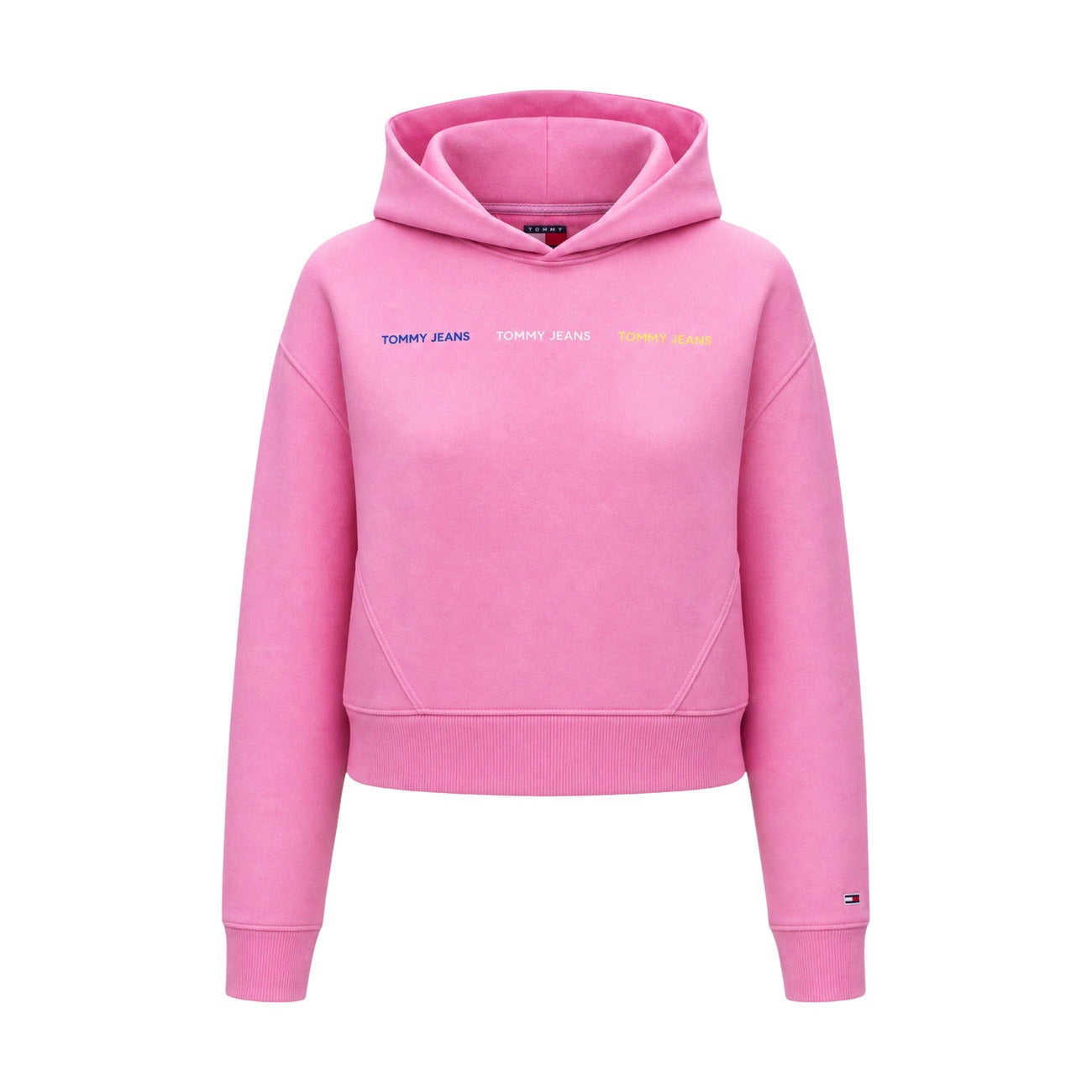 Sweat à capuche Tommy Hilfiger Jeans Femme Rose