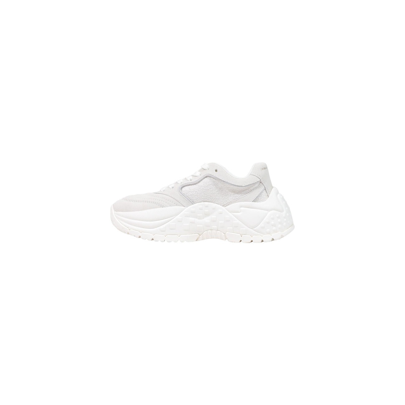 Baskets Armani Exchange Femme en Cuir – Blanc