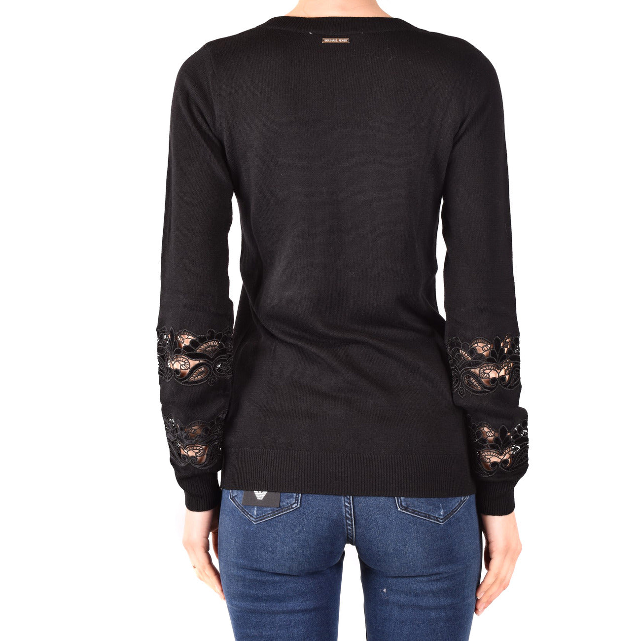Pull femme Michael Kors mélange cachemire – Noir