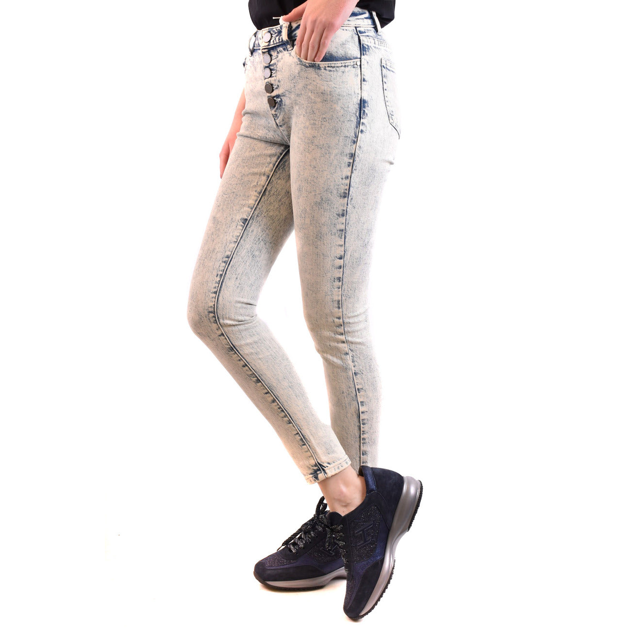 Women's Michael Kors stretch cotton jeans – Azure blue
