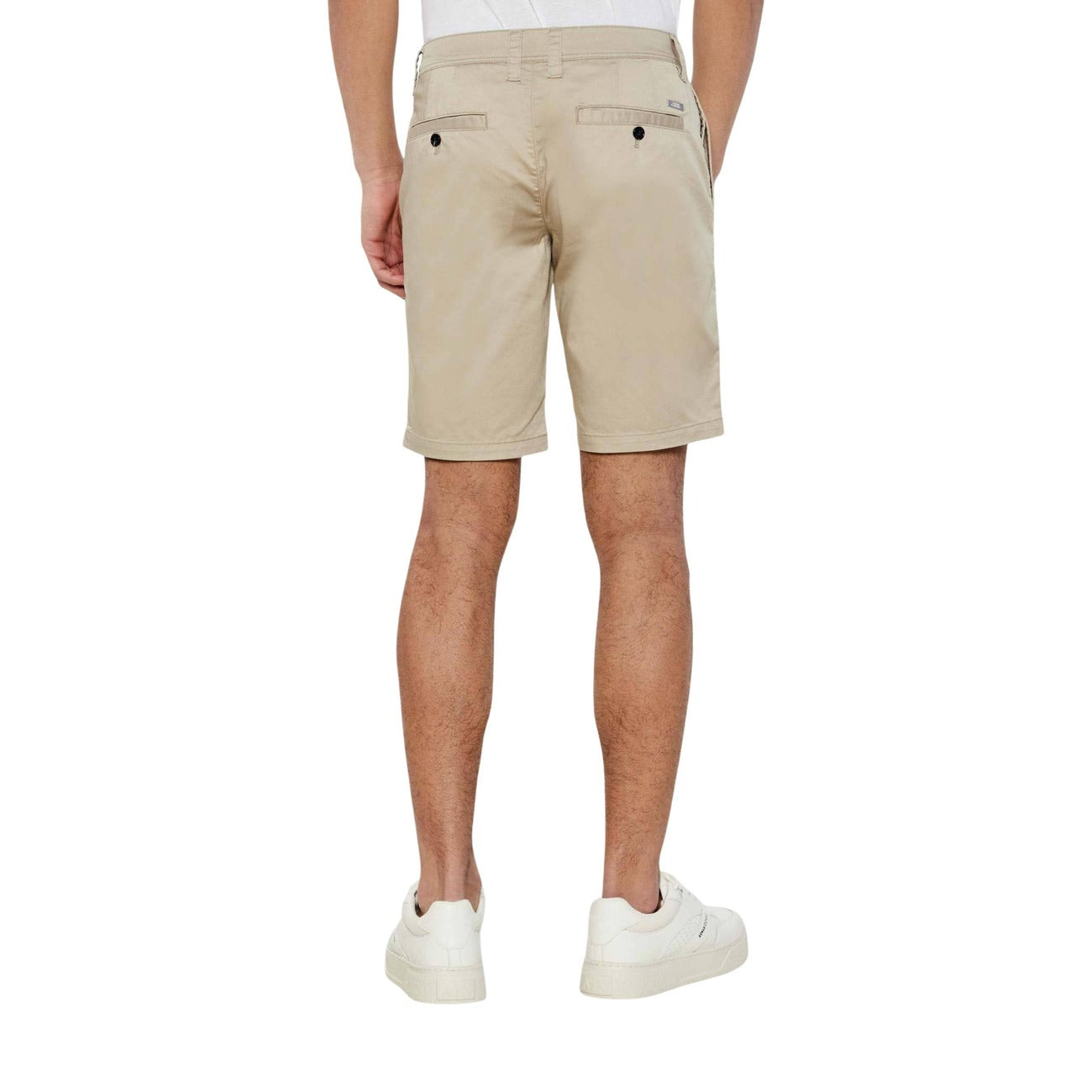 Bermuda homme Armani Exchange en coton stretch – Beige