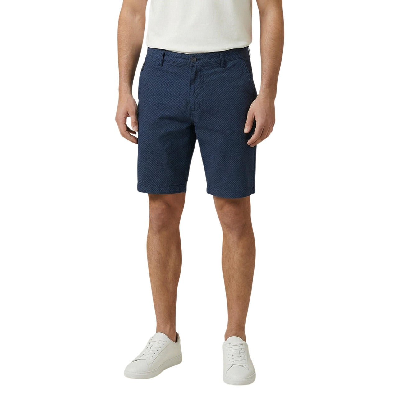 Armani Exchange Men's Shorts – Beige and Blue