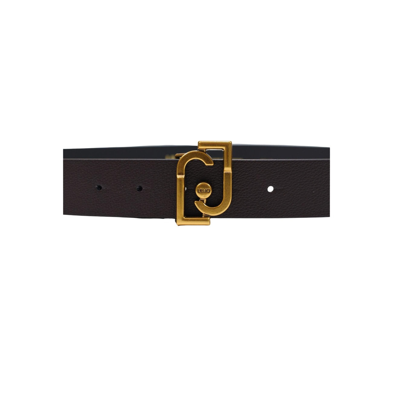Ceinture femme Liu Jo géométrique – Marron et noir