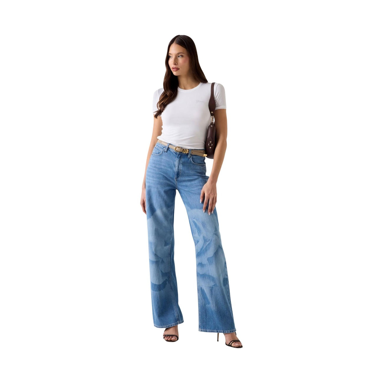 Guess Women's Modal T-shirt – White