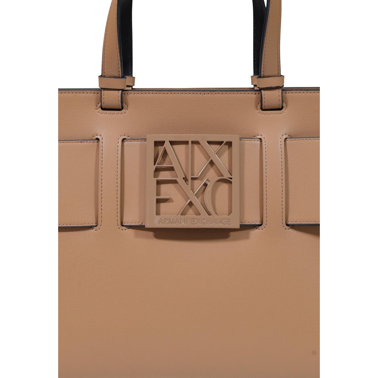 Women's brown Armani Exchange shoulder bag