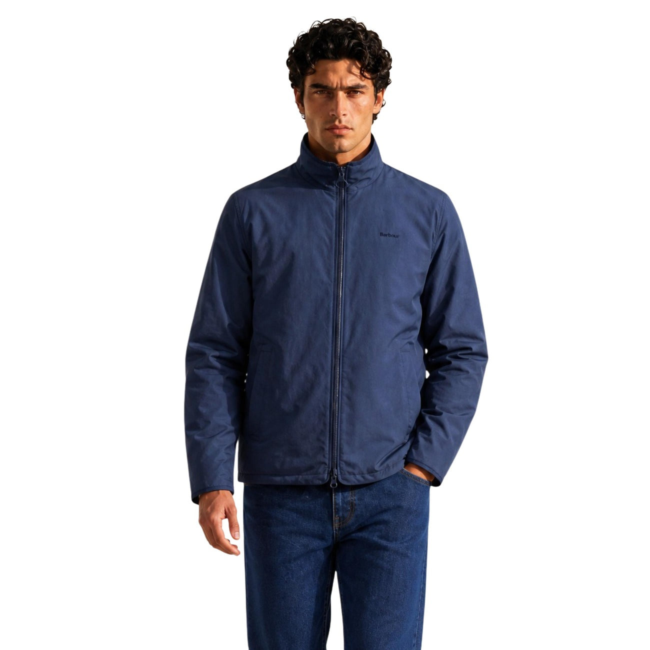 Veste Réversible Barbour Homme – Bleu