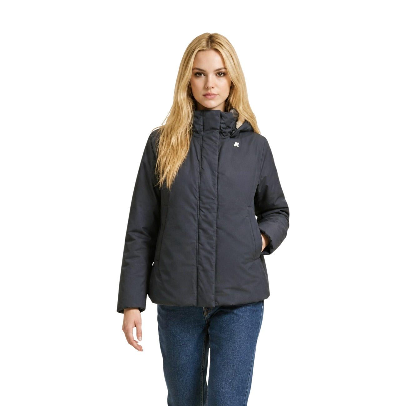 Manteau à Capuche K-Way Marlette Femme – Gris