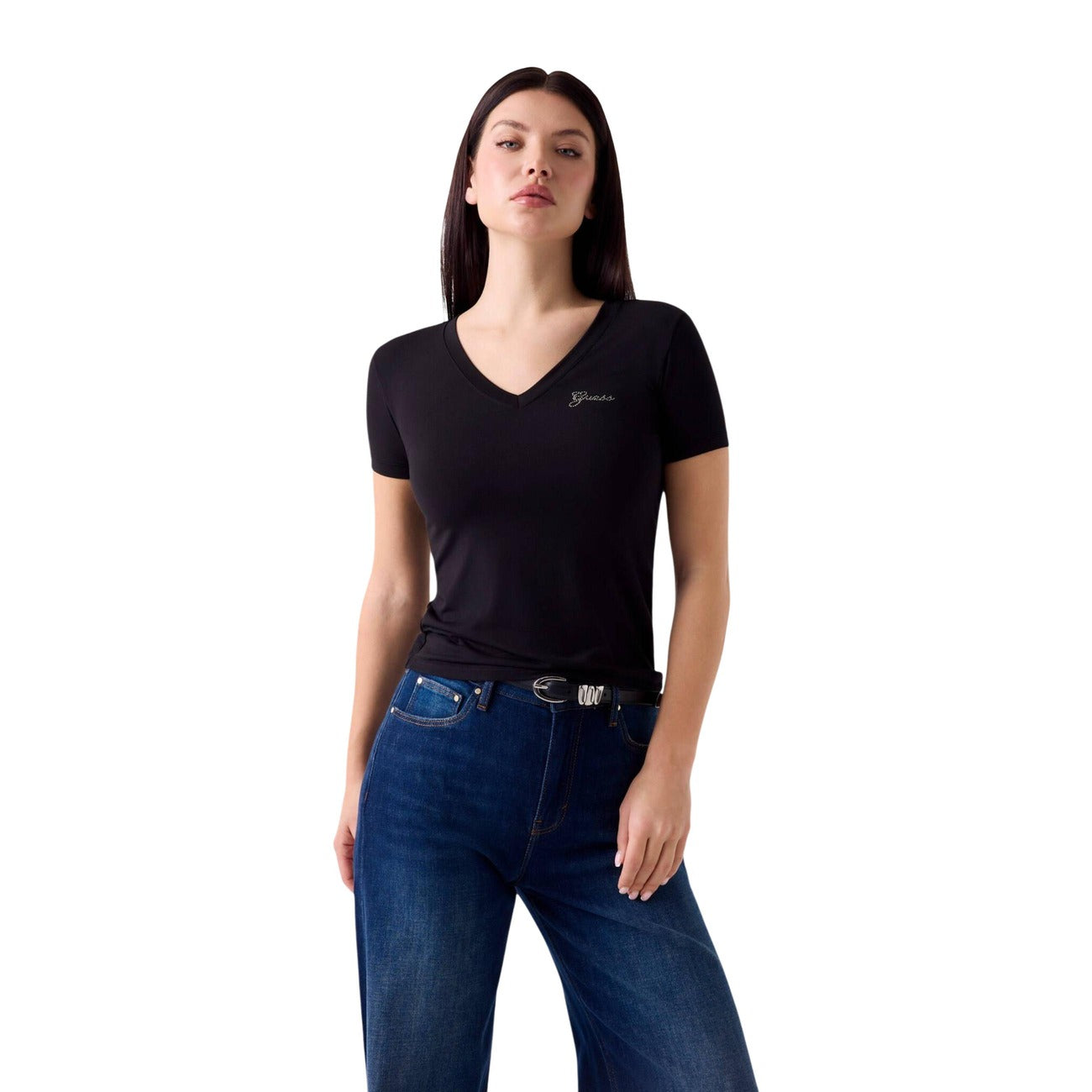 Women's white Guess T-shirt