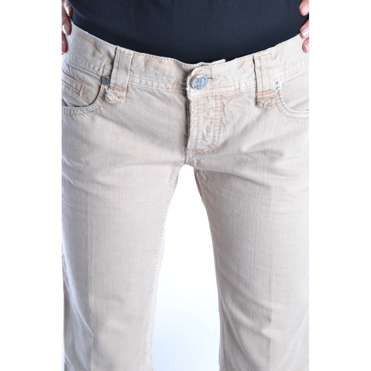 Pinko Women's 100% Cotton Jeans - Beige