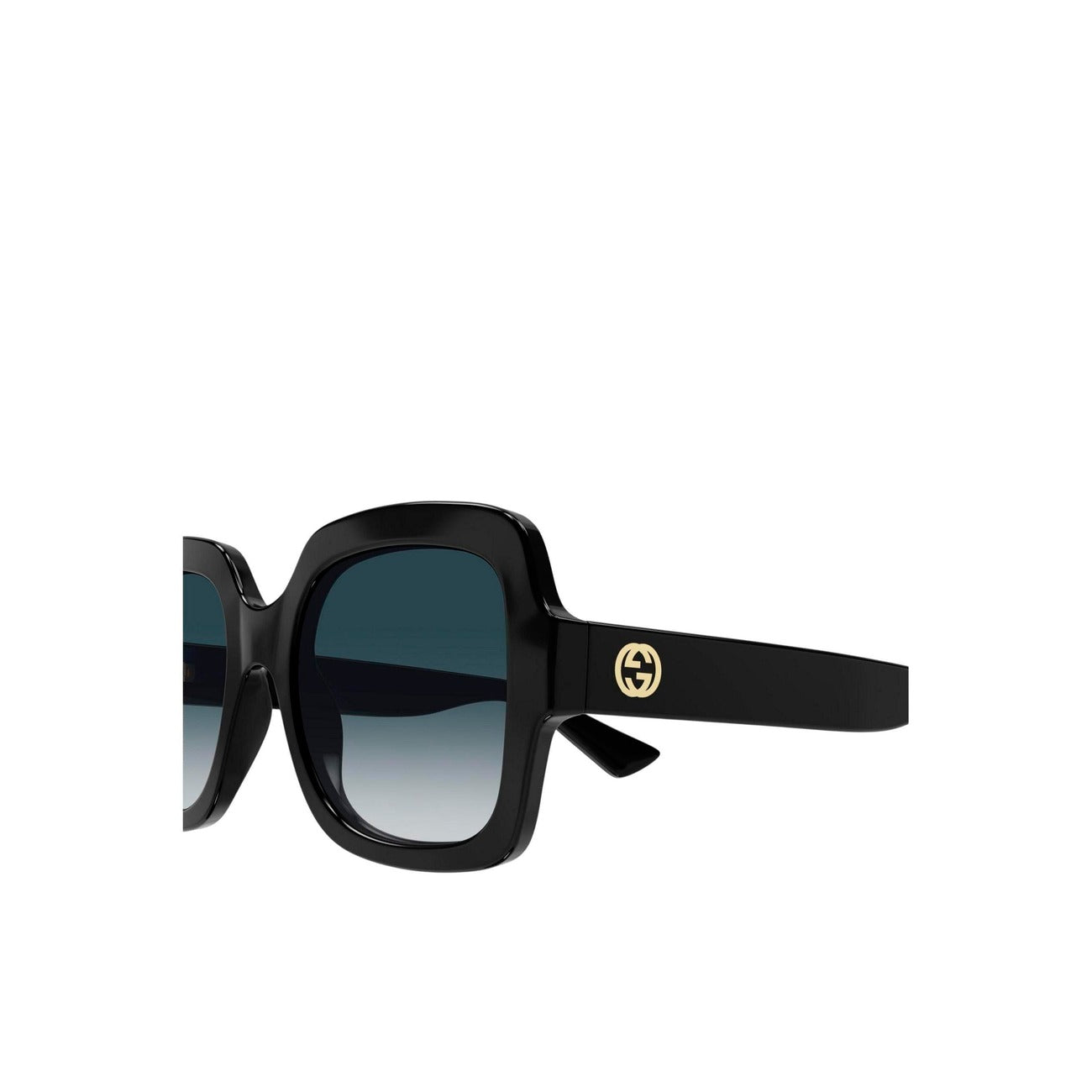 Gucci Women's Geometric Acetate Sunglasses – Black
