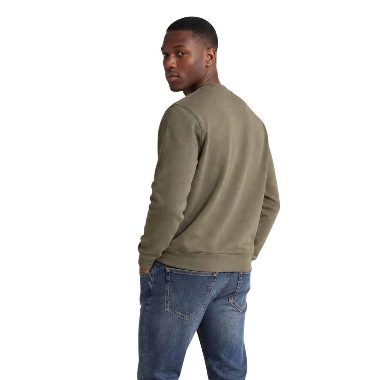 Sweat Calvin Klein Jeans Homme vert