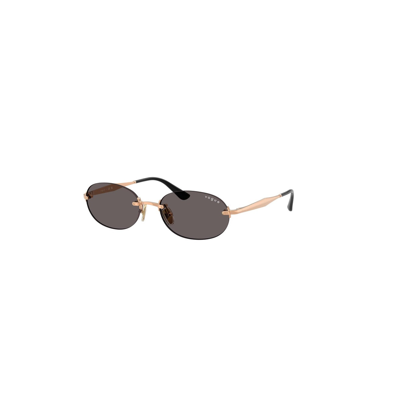 Vogue Eyewear – Women's Gold Round Sunglasses