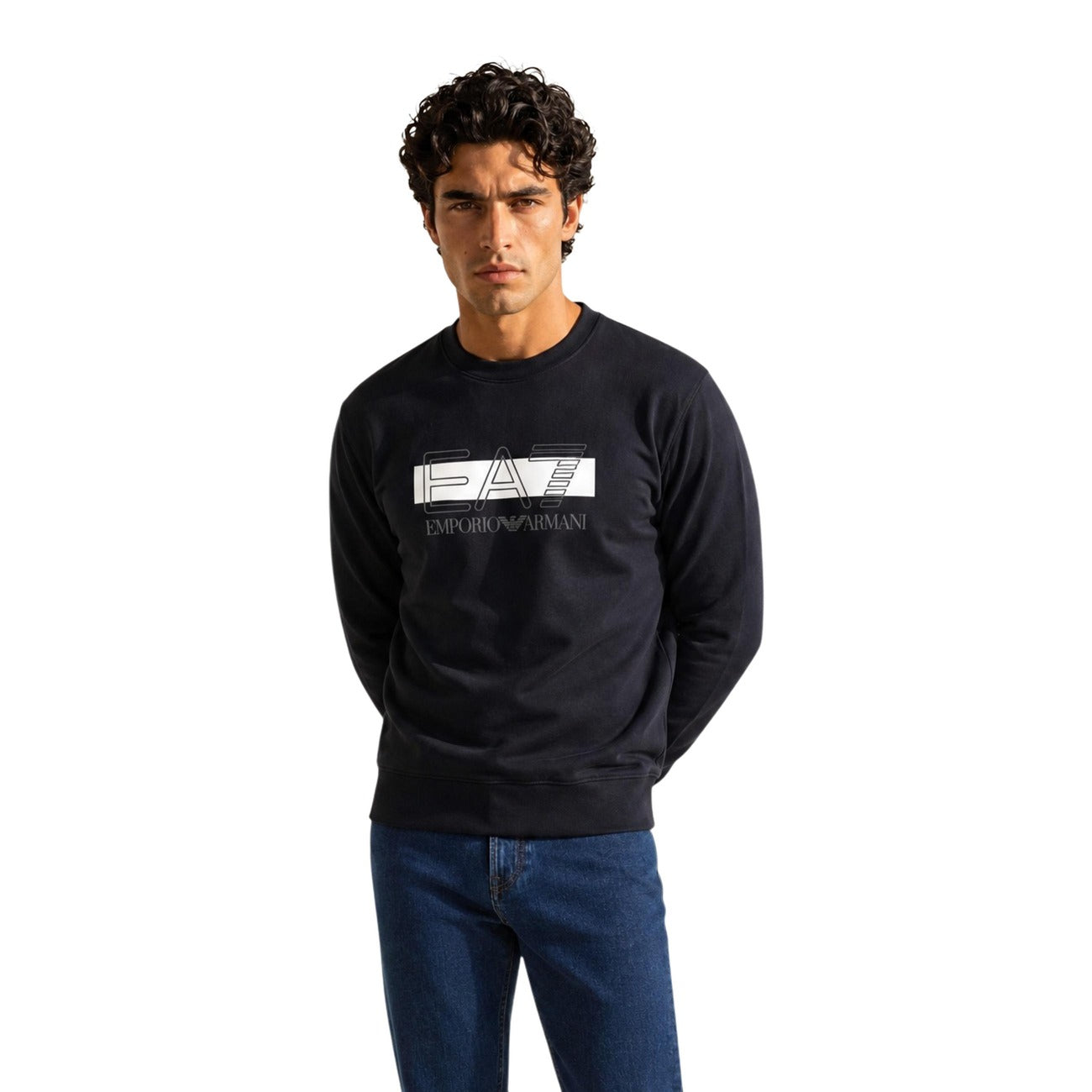 EA7 - Men's Black Sweatshirt