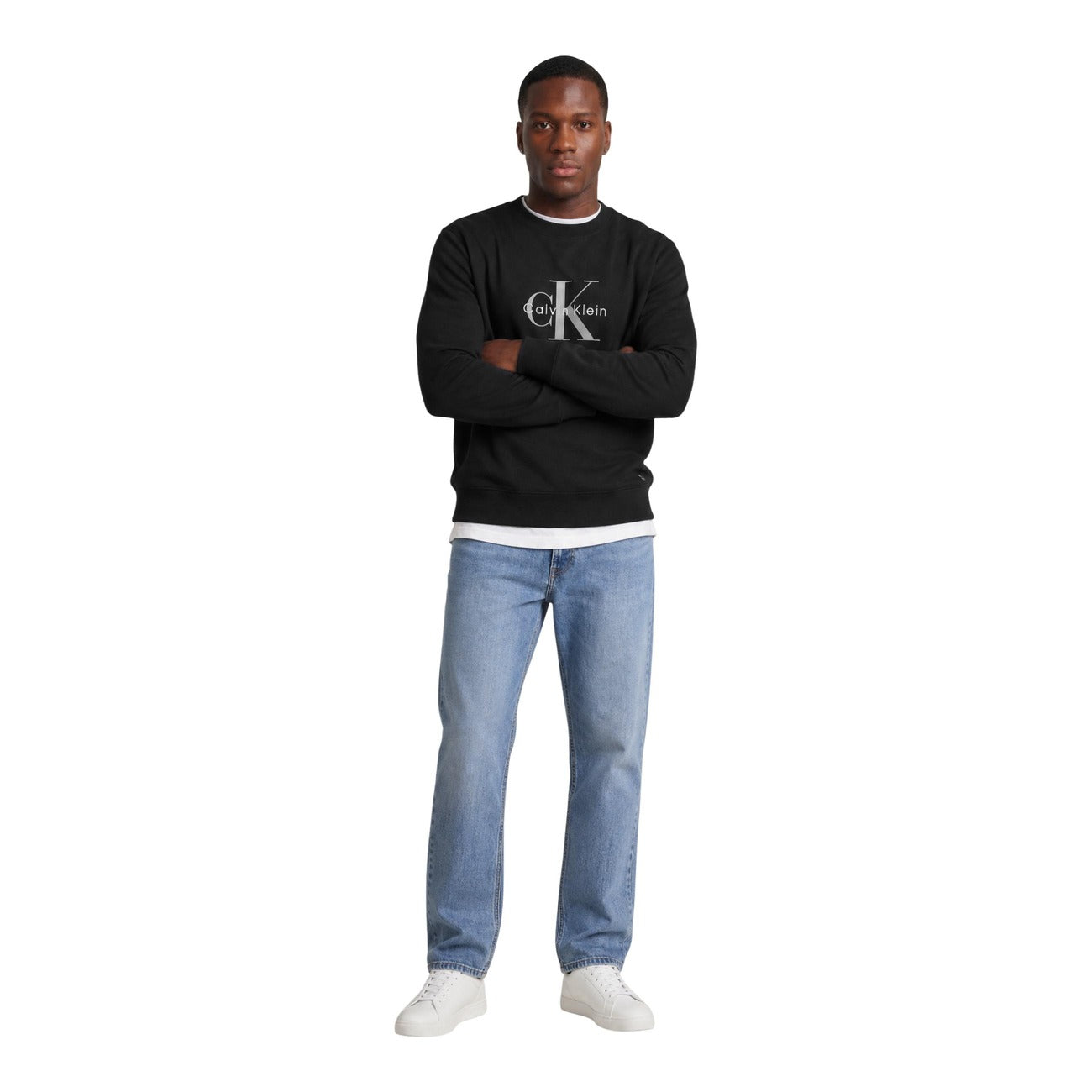 Sweat Calvin Klein Jeans Homme noir