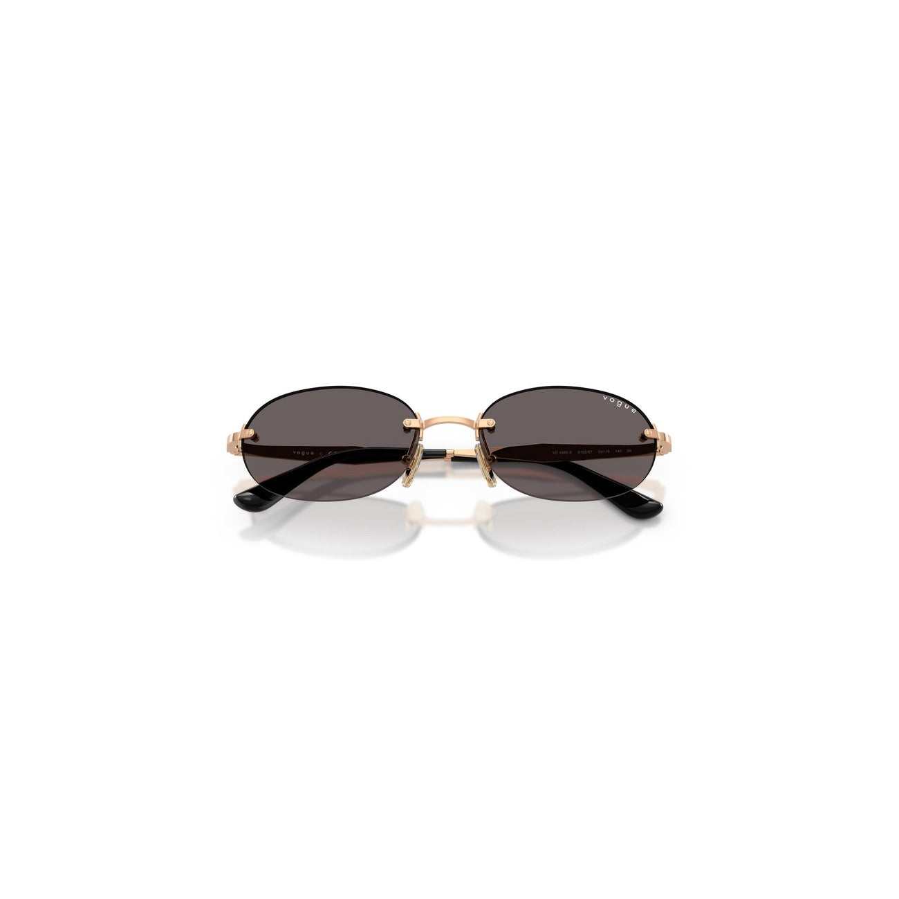 Vogue Eyewear – Women's Gold Round Sunglasses