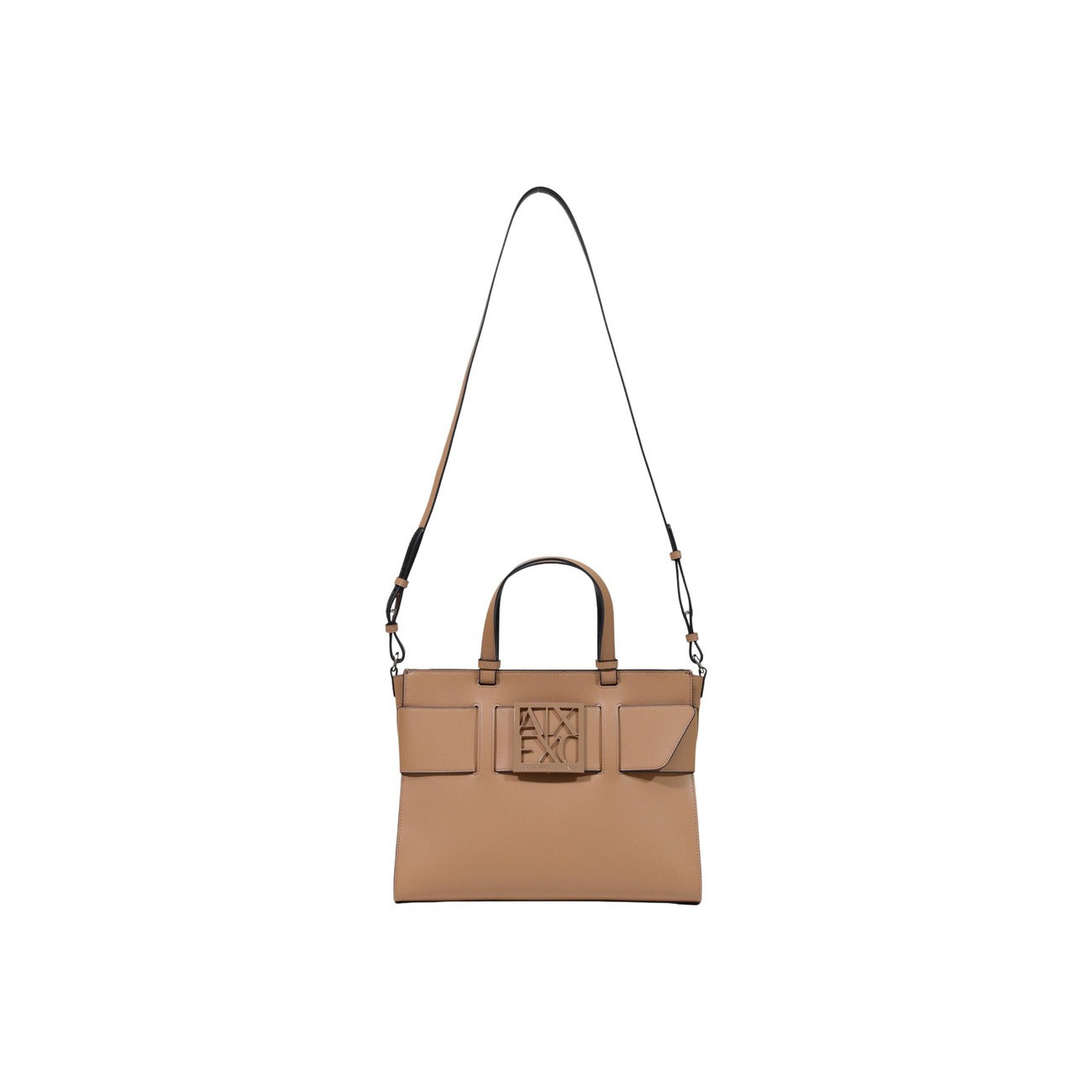 Women's brown Armani Exchange shoulder bag