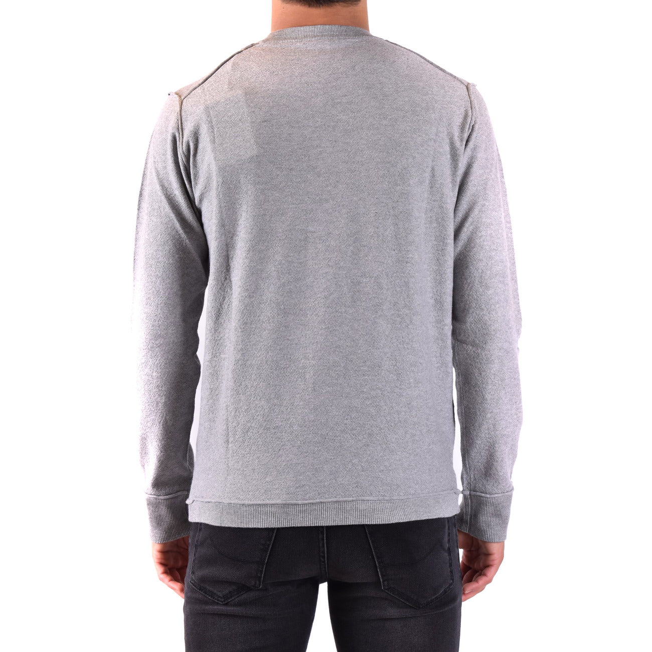 Paolo Pecora Men's Cotton Sweater - Grey