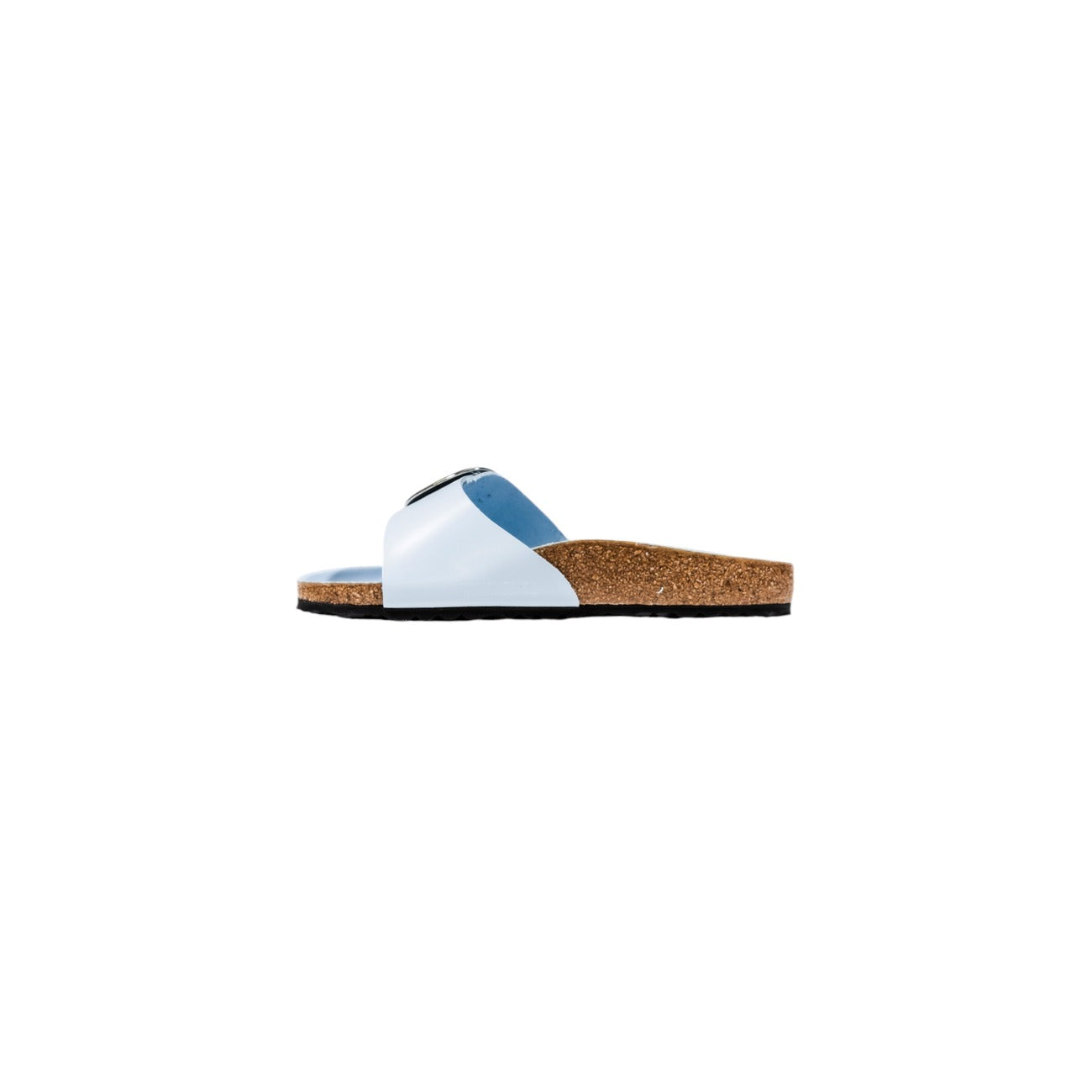 Women's azure blue Birkenstock mules