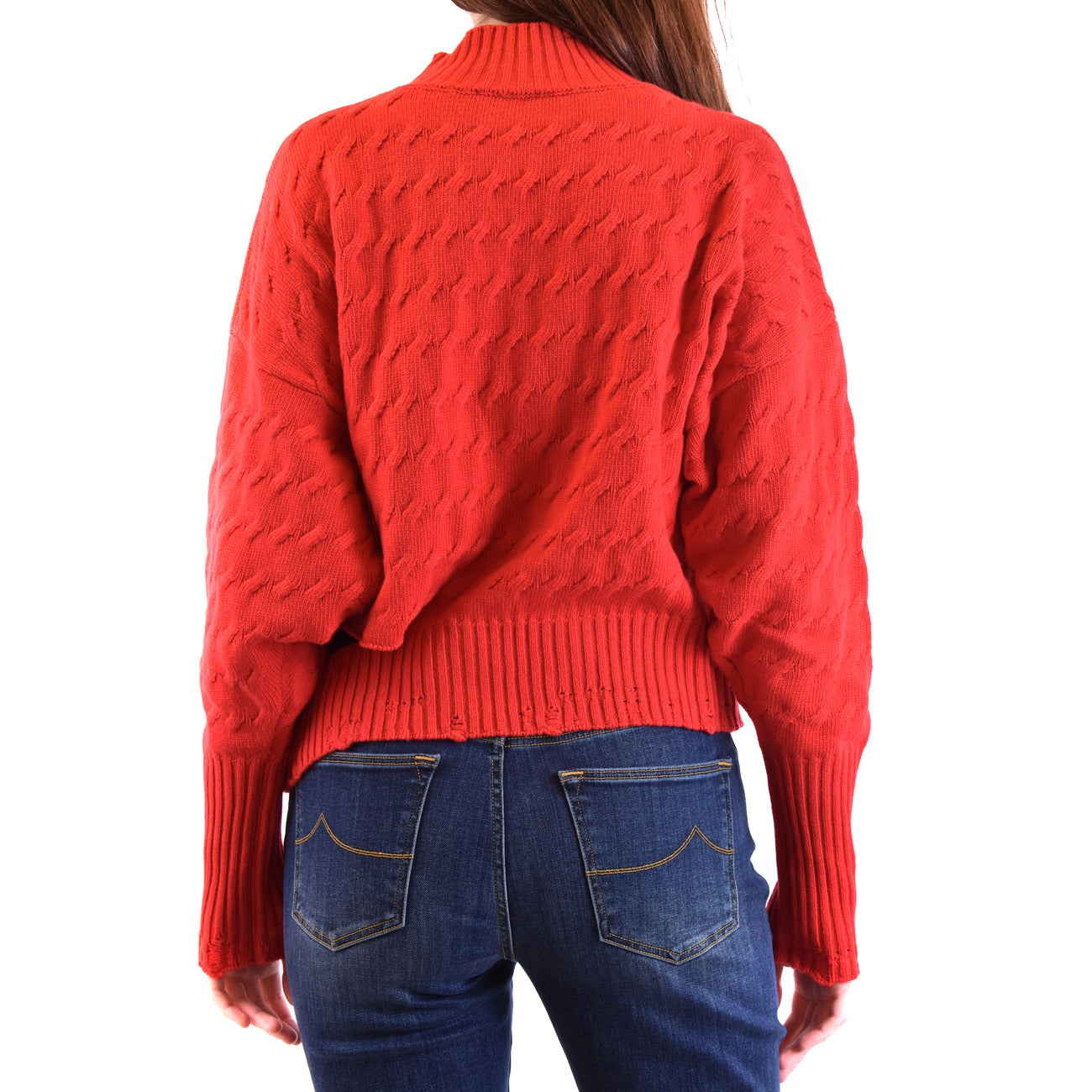 Pinko women's high-neck sweater - Red