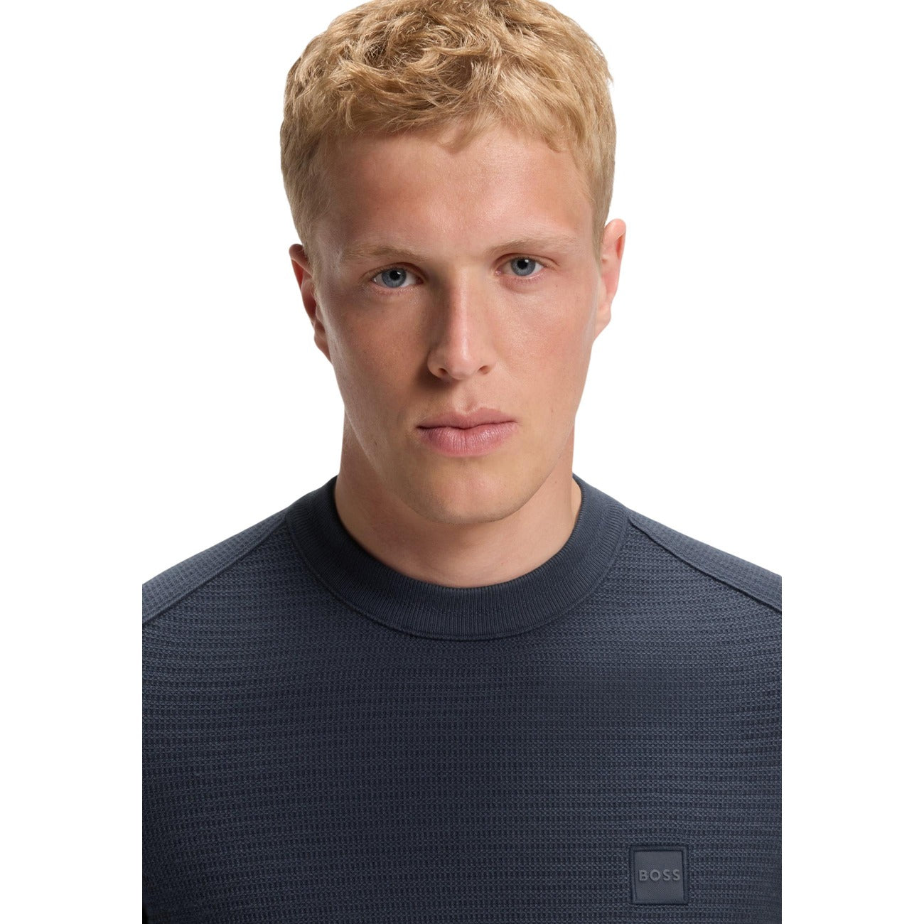 Pull homme BOSS coton & cachemire – Plusieurs coloris