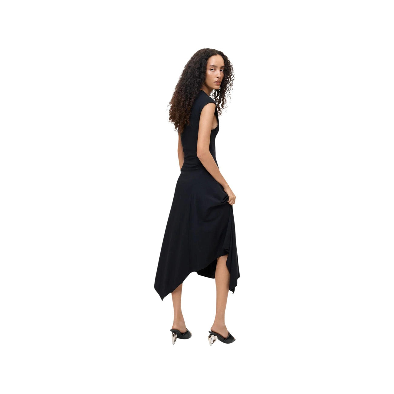Desigual Women's Printed Cotton Dress – Black