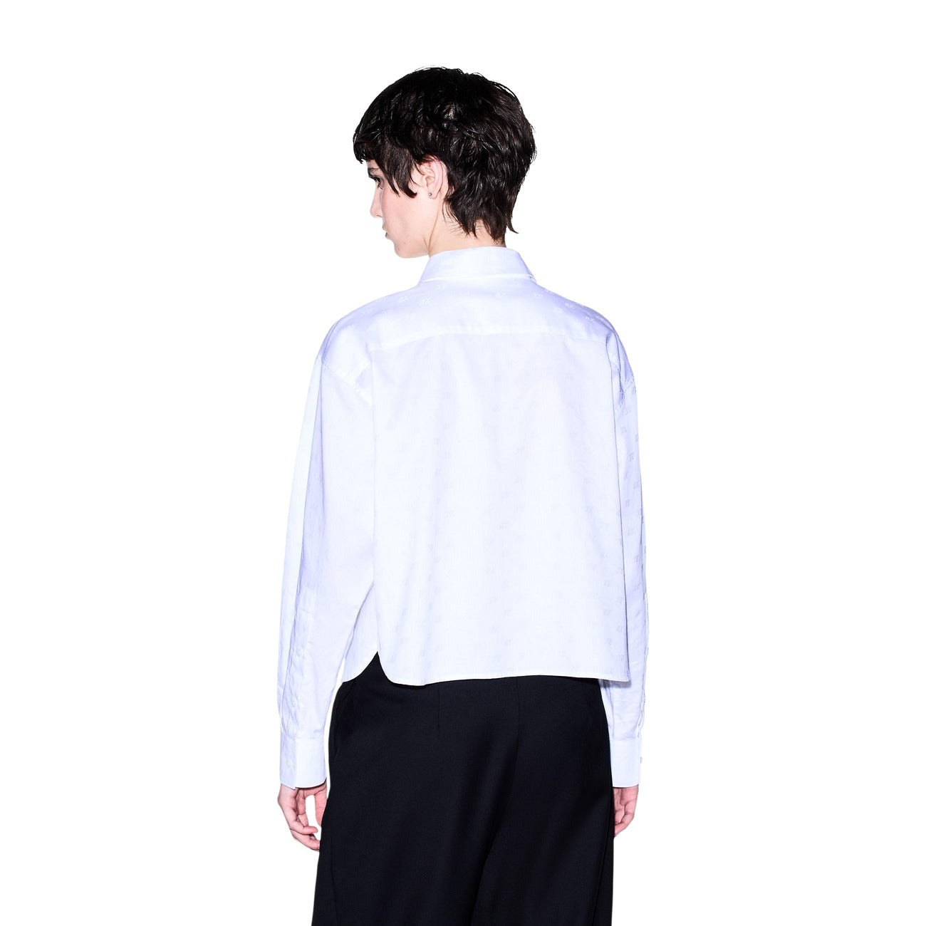 Chemise Armani Exchange Femme 100 % Coton – Blanche