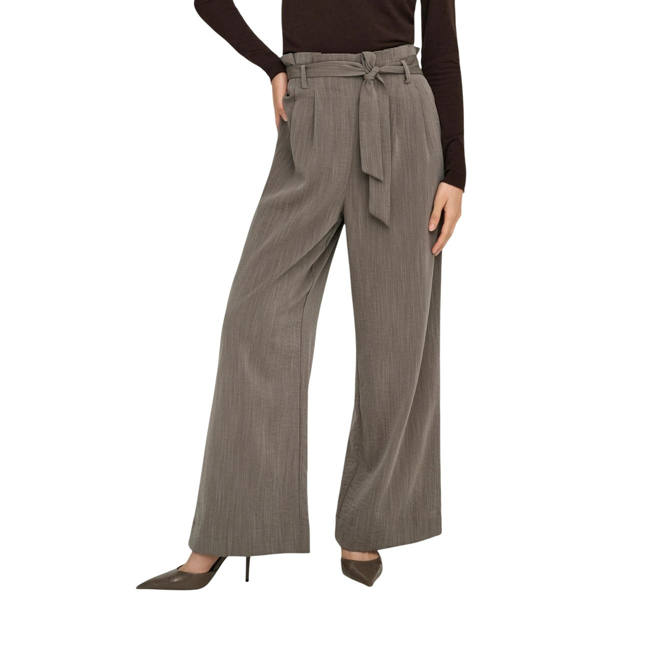 Pantalon Only Femme – Bleu Clair, Vert, Marron et Beige