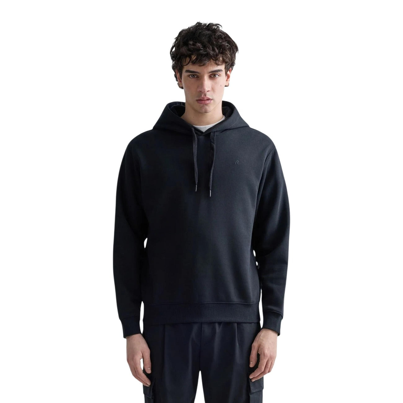 Sweat à Capuche Replay Homme – Bleu/Noir