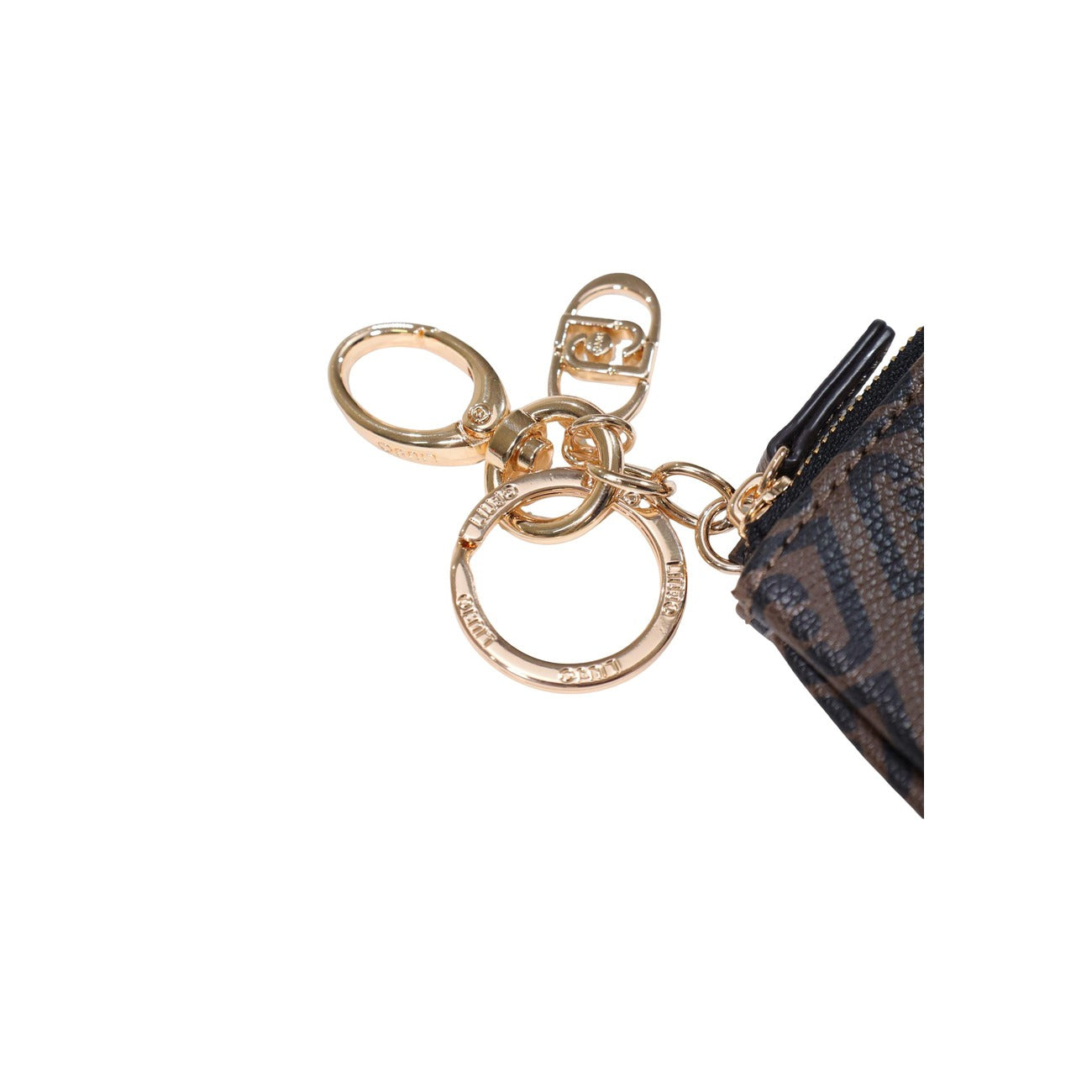Porte-clés femme Liu Jo effet cuir – Marron
