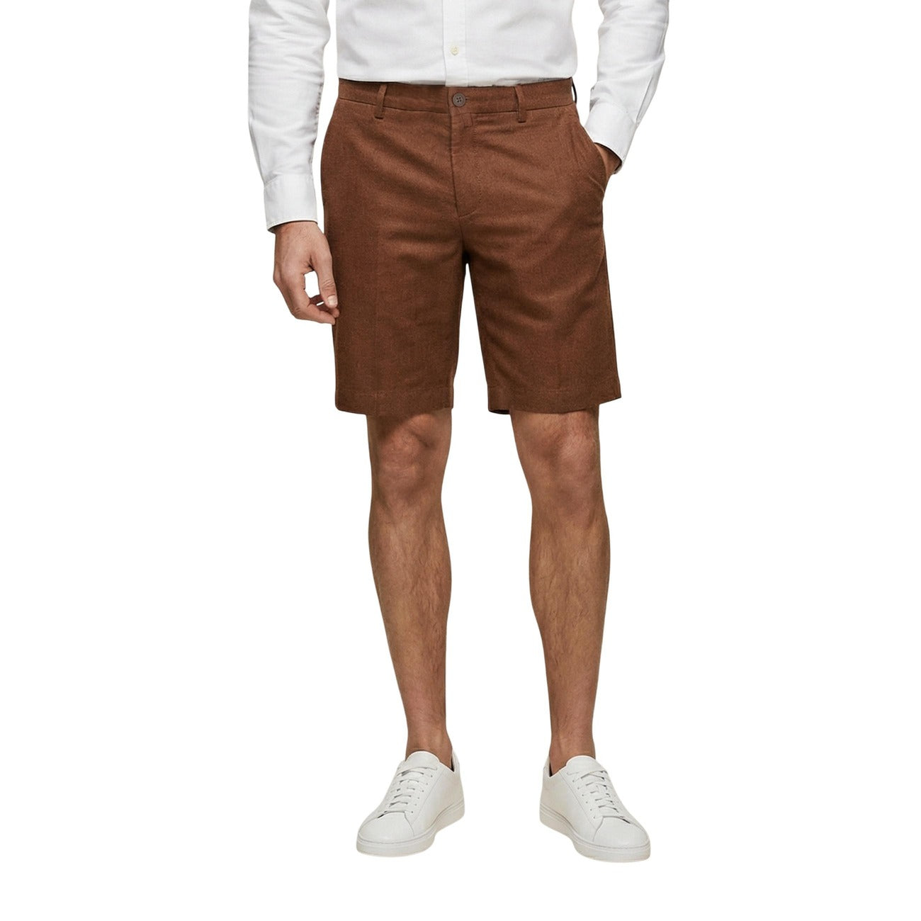 Men's Borghese Linen Shorts – Blue